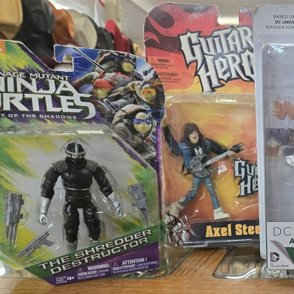action figure collectible lot GUITAR HERO TMNT